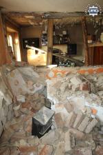 Wybuch w domu we Włodzieninie. Jedna osoba ranna, znana jest przyczyna