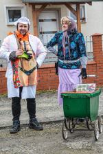 Niedźwiedź znów zatańczył w Chróścinie. Barwny korowód przeszedł przez wieś