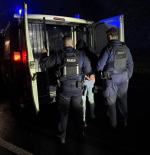 Zdarzenie drogowe na trasie Byczyna - Polanowice. Dwie osoby nietrzeźwe w aucie