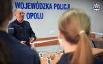 Za kulisami policyjnej służby. Uczniowie odwiedzili komendę w Opolu