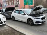 Wypadek na ul. Wrocławskiej w Opolu. Zderzenie dwóch aut