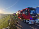 Wypadek na A4. Auto wypadło z jezdni, dwie osoby w szpitalu