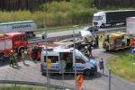 Śmiertelny wypadek na A4 pod Opolem. Autostrada w kierunku Wrocławia jest zablokowana
