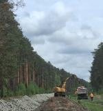 Postępują prace na linii Opole - Kluczbork. Pociągi pojadą szybciej