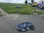 Zderzenie trzech aut w Piotrówce. Kierowca miał ponad 2 promile