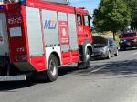 Wypadek na DW454. Są utrudnienia w ruchu