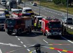 Autostrada A4. Dwa zdarzenia.  Poważne utrudnienia