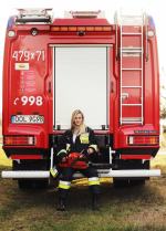 OSP Praszka ma najpiękniejszą druhnę w Polsce
