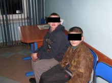 11-latek za kierownicą...