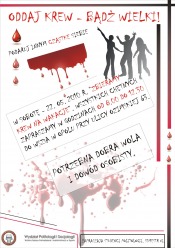 Studenci zachęcają do oddawania krwi