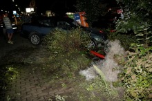 Daewoo wylądowało na hydrancie