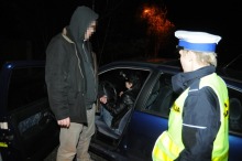 W sztok pijana kobieta uciekała policji