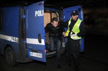 Kandydat na radnego na izbie wytrzeźwień