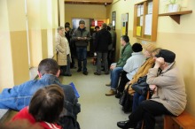 Kolejki po książeczki RUM