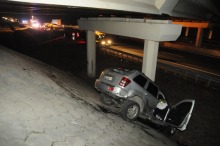 Cudem nie doszło do tragedii na autostradzie A4. Sprawca wypadku był pijany.
