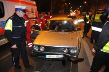 Pijany 48-latek skosił znaki i uciekał