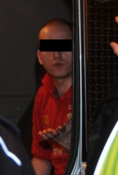 Po pijaku wjechał na rondo