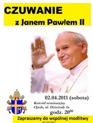 Obchody rocznicy śmierci papieża Jana Pawła II