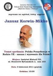 Janusz Korwin-Mikke przyjedzie do Opola