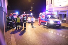 Pijany kierowca uderzył w filar