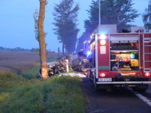 Dramatyczny wypadek pod Brzegiem