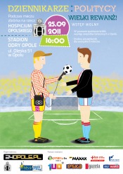 W niedzielę charytatywny mecz dziennikarzy i polityków
