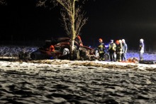 Tragiczny wypadek w drodze z walentynek