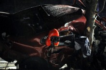 Tragiczny wypadek w drodze z walentynek