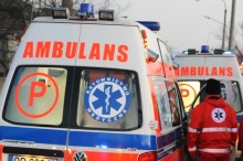 Zderzenie czterech ciężarówek, krajowa "11" zablokowana