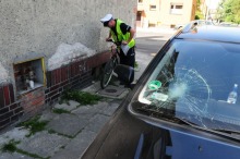 19-letnia rowerzystka potrącona na przejściu dla pieszych