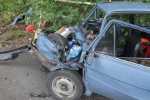 Kierowca malucha zginął w wypadku pod Kluczborkiem