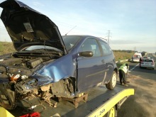 Pijany kierowca sprawcą zderzenia na obwodnicy