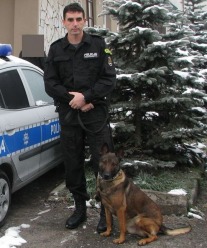 Pies Maks doprowadził policję do złodzieja