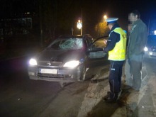 Pieszy potrącony na przejściu dla pieszych