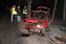 17-latek spowodował wypadek drogowy i uciekł