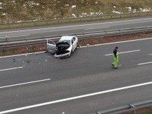 Wypadek na A4, autostrada przez godzinę była nieprzejezdna