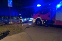 Pożar w miasteczku akademickim. Nikt nie chciał otworzyć bramy strażakom.