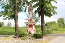 Mieszkaniec Kałkowa "odrestaurował" zabytkowy pomnik. I zrobiła się afera.