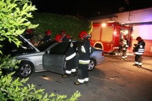 Pożar samochodu na Zaodrzu. To było podpalenie.