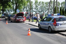 Dwie osoby w szpitalu po wypadku w Sławicach