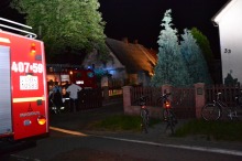 Pożar w opuszczonej stajni