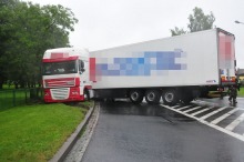 Tragiczny wypadek w Łosiowie. Ciężarówka zderzyła się z busem.