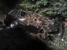 37-letni kierowca BMW zginął w wypadku