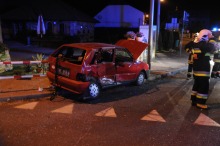 Wyjechała fiatem prosto pod SUV-a