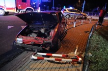 Wyjechała fiatem prosto pod SUV-a