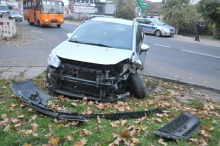 Kierowca opla sprawcą zderzenia na ul. Ozimskiej