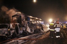 Po wypadku na A4 autostrada jest już odblokowana