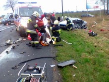 Cztery osoby ranne w wypadku w Niemodlinie