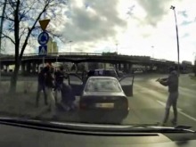 Zobacz film z akcji CBŚ na opolskim rondzie