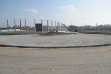 Wiadukt nad obwodnicą prawie gotowy. Zobacz relację z placu budowy.